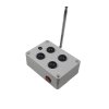 Waterproof 4 Buttons Long Range RF Wireless Remote Control Radio Transmitter