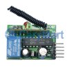 1 Channel Door Remote Controller RF Receiver Interlocking Mode 9V/12V/24V